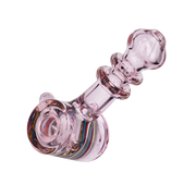 Rosy Retro Hammer Hand Pipe | Side View