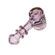 Rosy Retro Hammer Hand Pipe | Top View