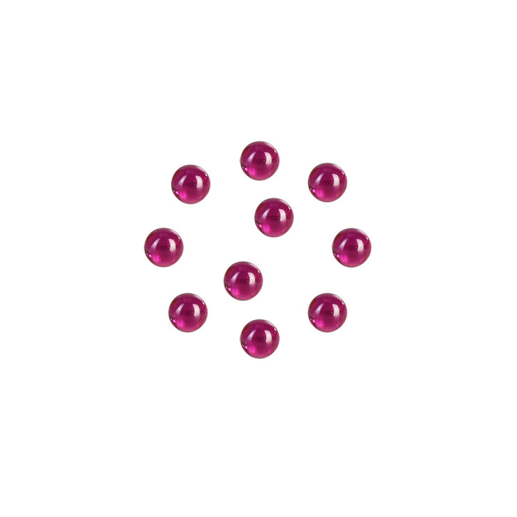 Ruby Terp Pearl Set | 3mm | 10 Piece Set