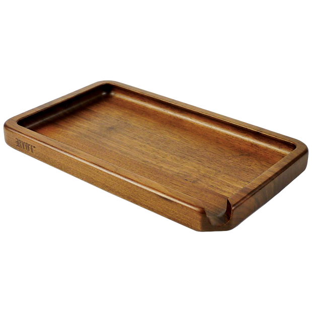 RYOT Walnut Rolling Tray | Side View