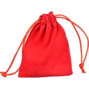 Santa's Secret Hangable Ornament Hand Pipe | Felt Drawstring Pouch