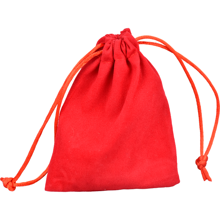 Santa's Secret Hangable Ornament Hand Pipe | Felt Drawstring Pouch