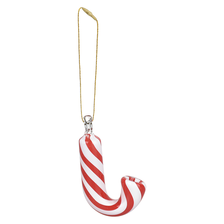 Santa's Secret Hangable Ornament Hand Pipe | Candy Cane