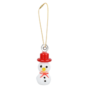 Santa's Secret Hangable Ornament Hand Pipe | Snowman | Front View