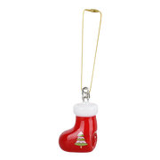 Santa's Secret Hangable Ornament Hand Pipe | Stocking | Back View