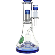 SeshGear Double Perc Beaker Bong | Base Close Up View