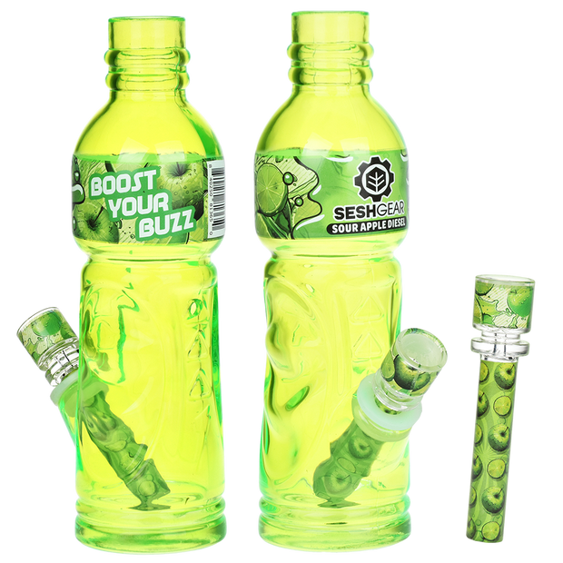 SeshGear Terpade Bottle Bong | Sour Apple Diesel