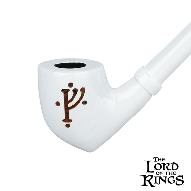 GANDALF THE WHITE™ Smoking Pipe | Shire Pipes™ x The Lord of the Rings™ | Close View