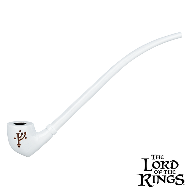 GANDALF THE WHITE™ Smoking Pipe | Shire Pipes™ x The Lord of the Rings™ | Side View