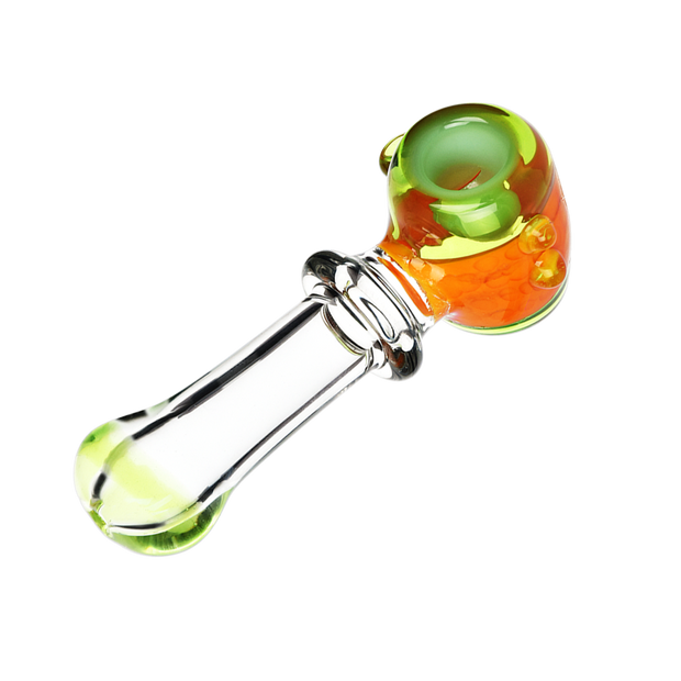 Slime Barrel Hand Pipe | Top View