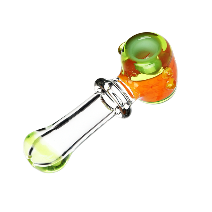 Slime Barrel Hand Pipe | Top View