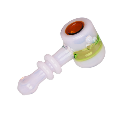 Slime Window Hammer Hand Pipe | Top View