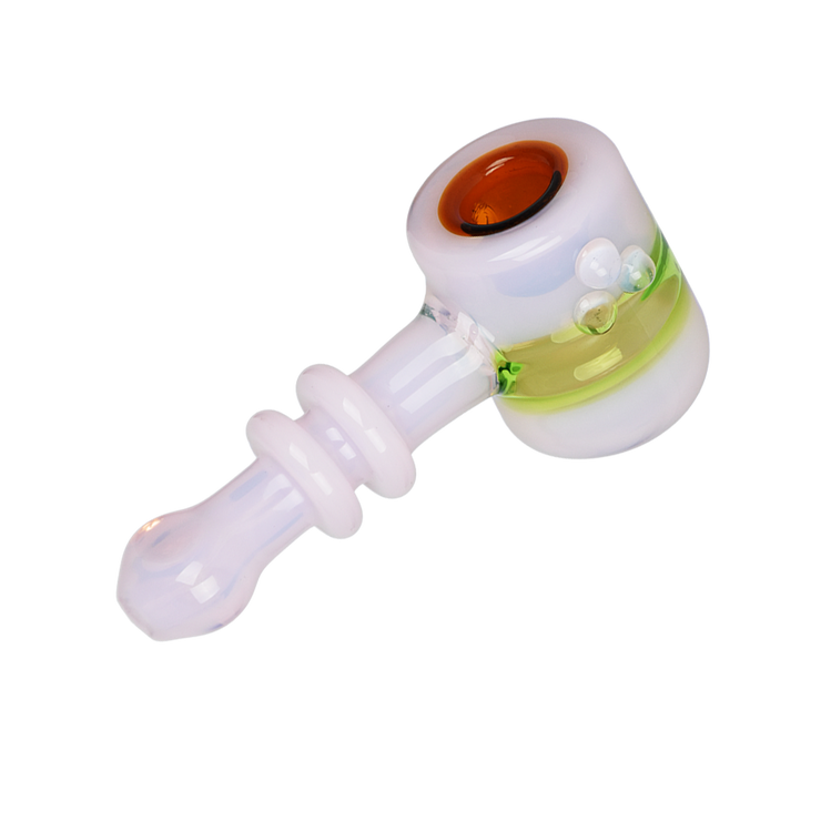 Slime Window Hammer Hand Pipe | Top View