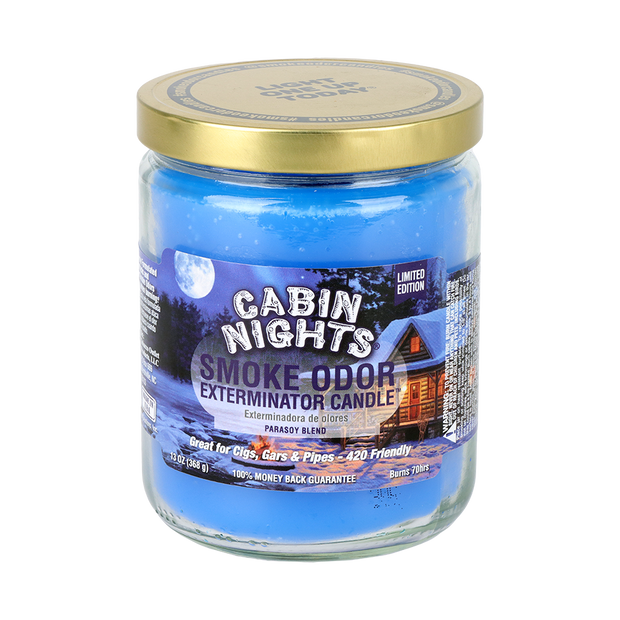 Smoke Odor Exterminator Candle | Cabin Nights