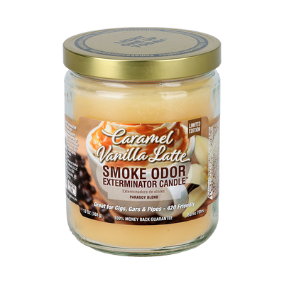 Smoke Odor Exterminator Candle | Caramel Vanilla Latte