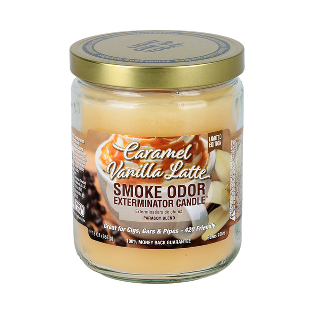 Smoke Odor Exterminator Candle | Caramel Vanilla Latte