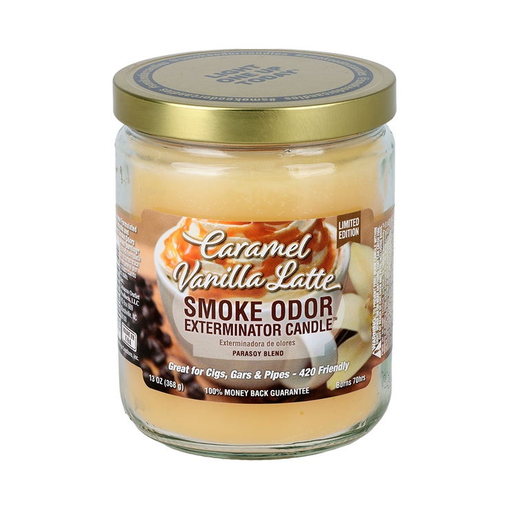 Smoke Odor Exterminator Candle | Caramel Vanilla Latte