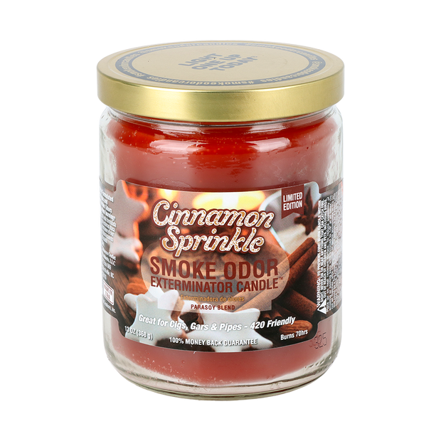 Smoke Odor Exterminator Candle | Cinnamon Sprinkle