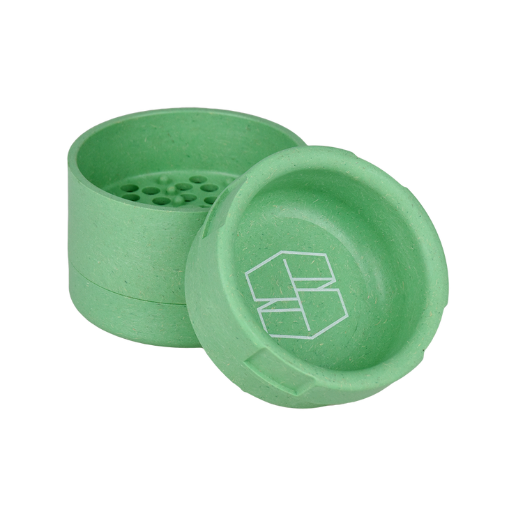 Stache Products Hemp Composite Grynder | 3pc | 2.2" | Green