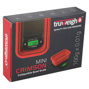 Truweigh Mini Crimson Collapsible Bowl Scale | Packaging