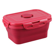 Truweigh Mini Crimson Collapsible Bowl Scale | Bowl & Travel Lid