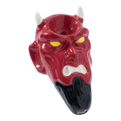 Wacky Bowlz Ceramic Hand Pipe | Devil