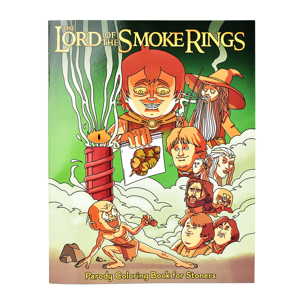 Wood Rocket Adult Coloring Books | Lord of the Smoke Rings - Pulsar –  Pulsar Vaporizers