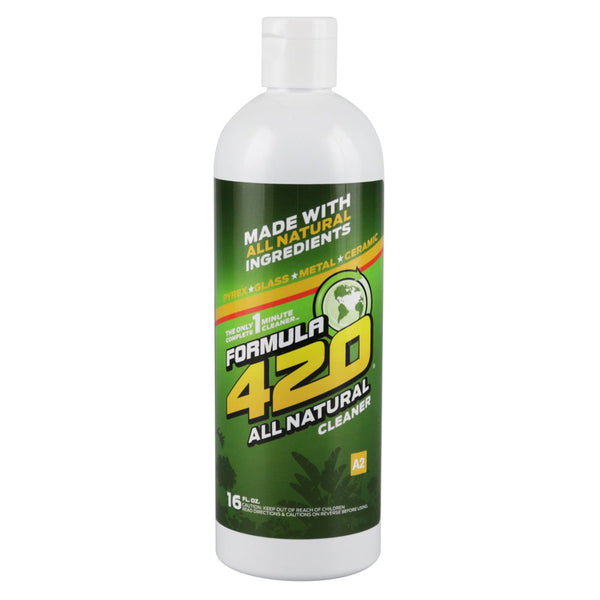 Formula 420 All Natural Cleaner  Glass Pipe Cleaning Solution - Pulsar –  Pulsar Vaporizers