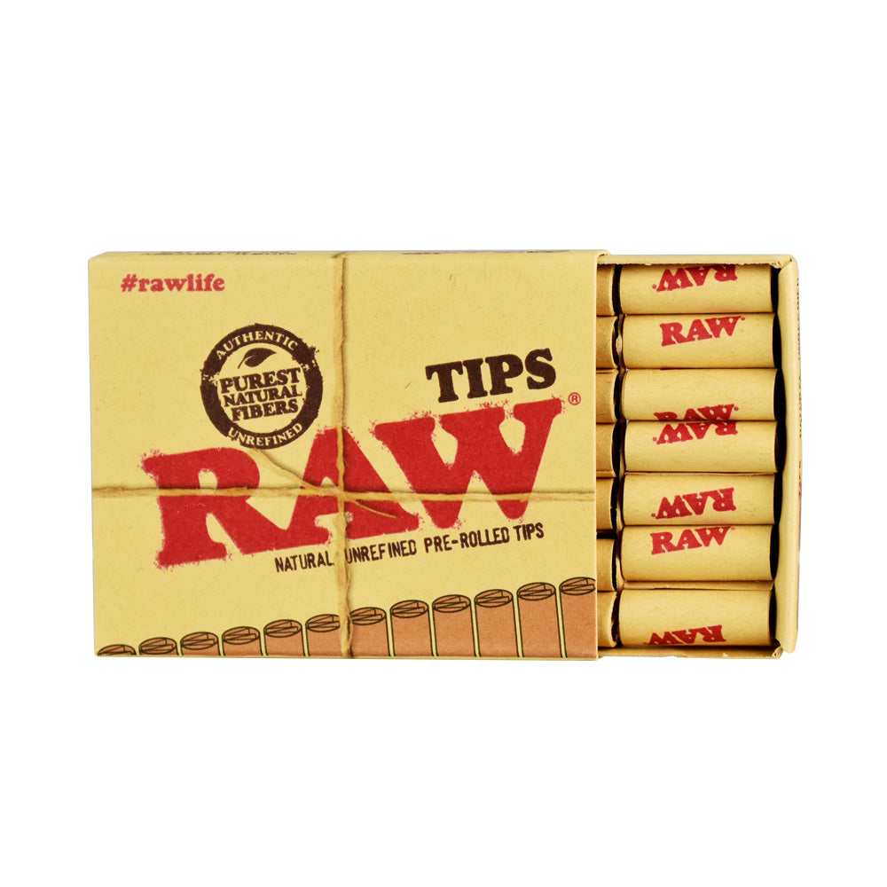 Raw 21 Natural Unrefined Tips