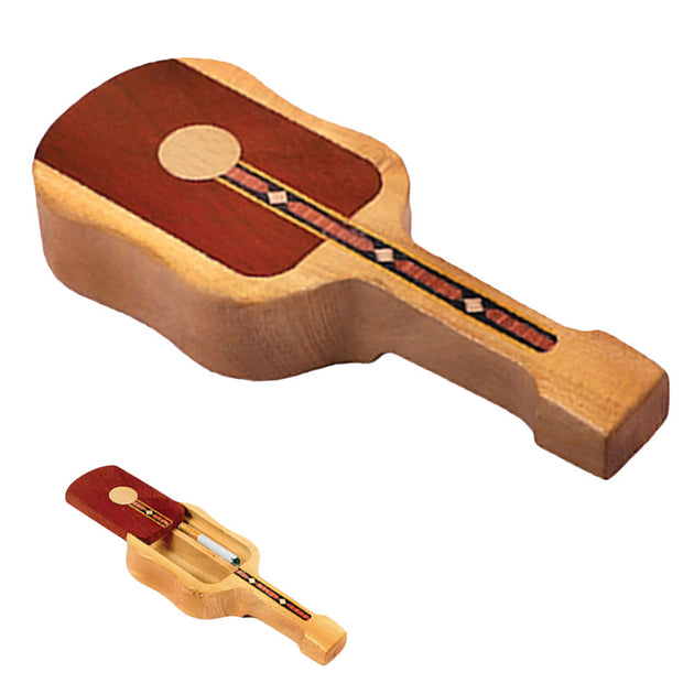 Wood Guitar Dugout And Lid Wooden Travel Pipes Pulsar Pulsar Vaporizers