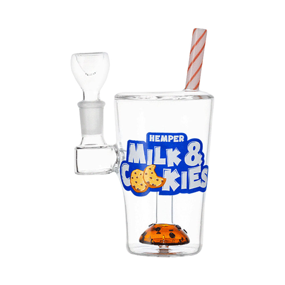 Hemper Milk & Cookies Bong  Themed Weed Pipes - Pulsar Vaporizers